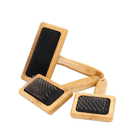

Dog Cat Brushes Grooming Cleaning Pet Grooming Brush Stainless steel Brush Dog Clean Supply Pet Hair Remover Easy to Use Removing Matted Tangled Safety Pet Grooming Supplies