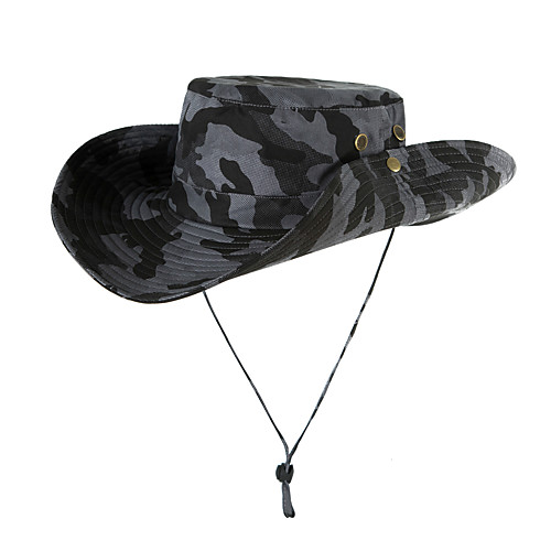 

Men's Sun Hat Fishing Hat Hiking Hat Outdoor UV Sun Protection Windproof UPF50 Quick Dry Spring Summer Hunting Ski / Snowboard Fishing Red Army Green Grey / Breathable