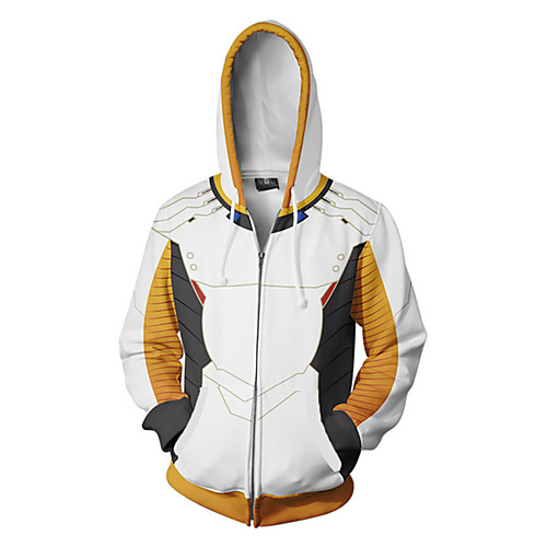 

Inspired by Overwatch Coat Terylene Print For Men's / Women's