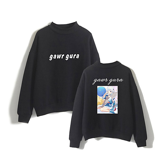 

Inspired by Gawr gura Cosplay Cosplay Costume Hoodie 100% Polyester Graphic Printing Hoodie For Men's / Women's