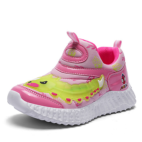 

Boys' Girls' Sneakers Luminous Fiber Optic Shoes PU Elastic Fabric Light Up Shoes Little Kids(4-7ys) Big Kids(7years ) Daily Walking Shoes Luminous Pink Gold Fall Spring / Booties / Ankle Boots