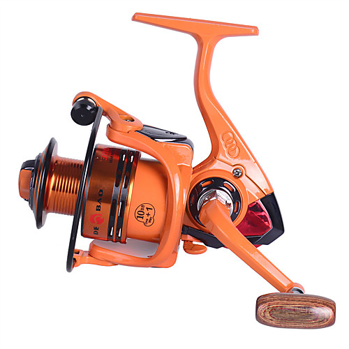 

Fishing Reel Spinning Reel 5.2:1 Gear Ratio 101 Ball Bearings Easy Install for Sea Fishing / Fly Fishing / Freshwater Fishing