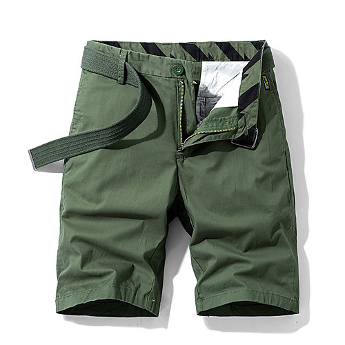 

Men's Hiking Shorts Hiking Cargo Shorts Solid Color Summer Outdoor 10 Comfort Breathable Soft Wear Resistance Cotton Shorts Black Red Blue Khaki Green Hunting Fishing Climbing 30 32 34 36 38