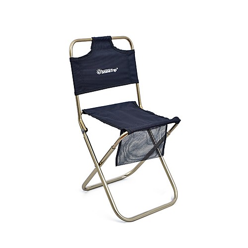 

Camping Chair Multifunctional Portable Breathable Ultra Light (UL) Aluminum Alloy Oxford for 1 person Fishing Beach Camping Autumn / Fall Winter Black Khaki