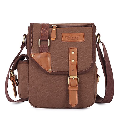 

Men's Bags Polyester Crossbody Bag Chain Solid Color Going out Outdoor Backpack MessengerBag ArmyGreen Black khaki light coffee