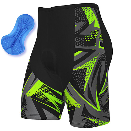 

21Grams Men's Cycling Shorts Spandex Bike Padded Shorts / Chamois Breathable Quick Dry Sports Green Mountain Bike MTB Road Bike Cycling Clothing Apparel Bike Wear / Athleisure