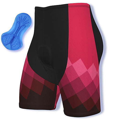 

21Grams Men's Cycling Shorts Spandex Bike Padded Shorts / Chamois Breathable Quick Dry Sports Red Mountain Bike MTB Road Bike Cycling Clothing Apparel Bike Wear / Athleisure