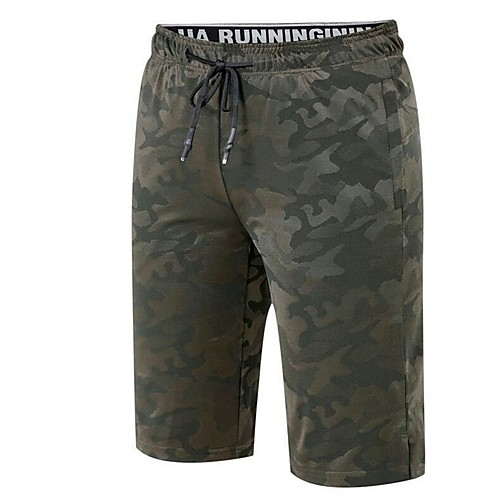 

Men's Hiking Shorts Camo Outdoor Tailored Fit Waterproof Breathable Quick Dry Wear Resistance Skirt Black Army Green Grey Dark Navy Hunting Fishing Climbing M L XL XXL