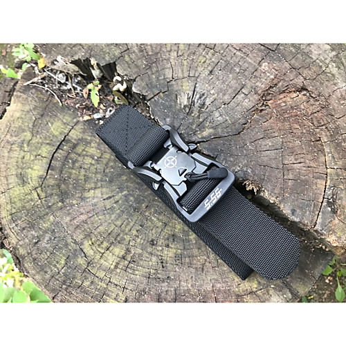 

Men's Military Tactical Belt Breathable Wearable Protective for Solid Colored Canvas Fall Spring Summer