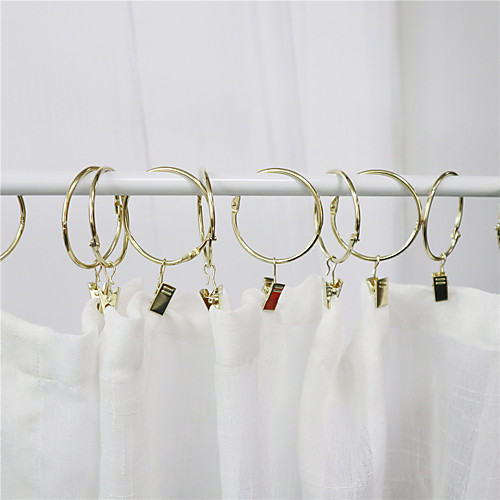

Curtain Accessories Metal Hooks Metal Set of 10