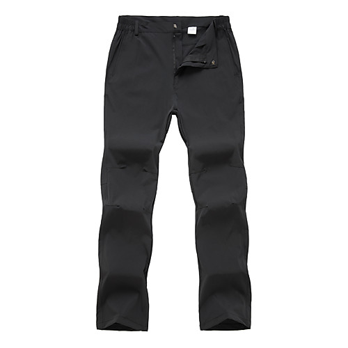 

Men's Hiking Pants Trousers Solid Color Outdoor Tailored Fit Waterproof Breathable Quick Dry Wear Resistance Bottoms Black Army Green Grey Hunting Fishing Climbing S M L XL XXL
