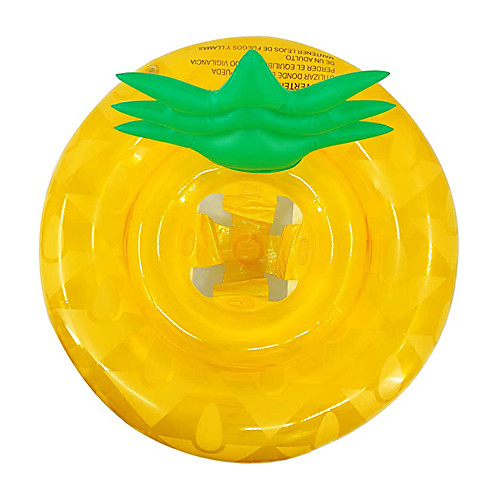 

Inflatable Pool Float Baby Swimming Float with Safety Seat PVC / Vinyl Pineapple Avocado Water fun Summer Beach Swimming 1 pcs Boys and Girls Kid's Baby