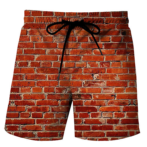 

Men's Swim Shorts Swim Trunks Board Shorts Breathable Quick Dry Drawstring - Swimming Surfing Water Sports Summer
