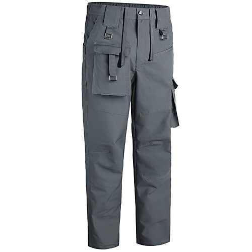 

Men's Hiking Pants Trousers Hiking Cargo Pants Outdoor Regular Fit Breathable Soft Comfortable Multi-Pockets Spandex Bottoms Black Grey Green Hunting Fishing Climbing M L XL XXL