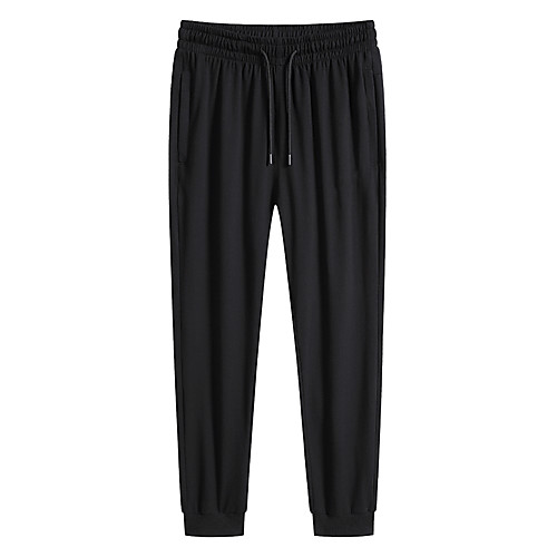 

Men's Hiking Pants Trousers Solid Color Outdoor Regular Fit Breathable Quick Dry High Elasticity Wear Resistance Cotton Bottoms Black Hunting Fishing Climbing M L XL XXL XXXL