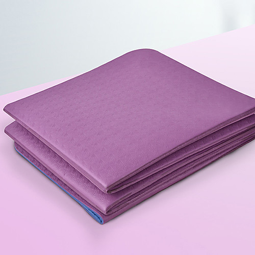 

Folding Yoga Mat 183630.5cm TPE Odor-free Portable Outdoor Fitness Mat Beach Mat Lawn Mat