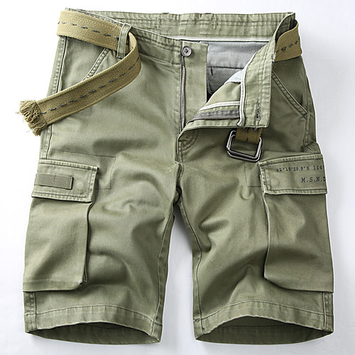 

Men's Hunting Pants Ventilation Wearproof Soft Summer Solid Colored Cotton for Army Green Blue M L XL XXL XXXL
