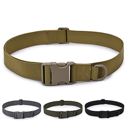 

Men's Military Tactical Belt Breathable Wearable Quick Release for Solid Colored Nylon Fall Spring Summer