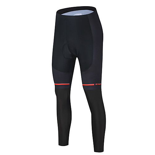 

Men's Cycling Pants Bike Tights Sports Black / Red Clothing Apparel Form Fit Bike Wear / Micro-elastic / Athleisure