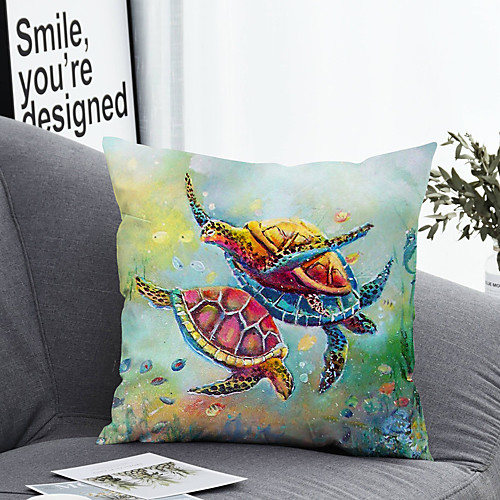 

1 pcs Polyester Pillow Cover Pillow Cover & Insert Simple Classic Square Zipper Polyester Traditional Classic