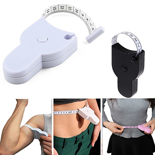 

150cm Retractable Ruler Body Fat Weight Loss Measure For Fitness Accurate Tool Caliper Measuring Tape Gauging Tool