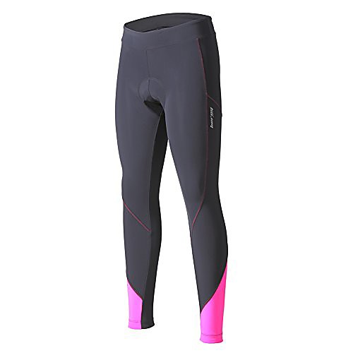 

women 5d padded cycling pants with adjust drawstring,ladies compression tights bike pants(xxxl grey)