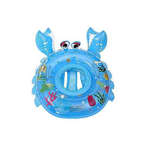 

Inflatable Pool Float Baby Swimming Float with Safety Seat PVC / Vinyl Crab Water fun Summer Beach Swimming 1 pcs Boys and Girls Kid's Baby