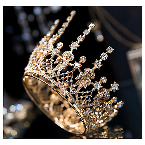 

Wedding Princess Alloy Hair Accessory with Hollow-out 1 Piece Wedding / Birthday Headpiece