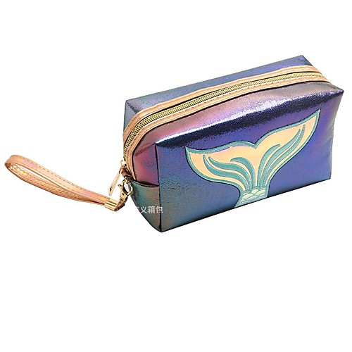 

Women's Bags PU Leather Wristlet Bag Cosmetic Bag Zipper Animal Daily Outdoor Laser Jelly Bags Handbags Blue Purple Red Blushing Pink