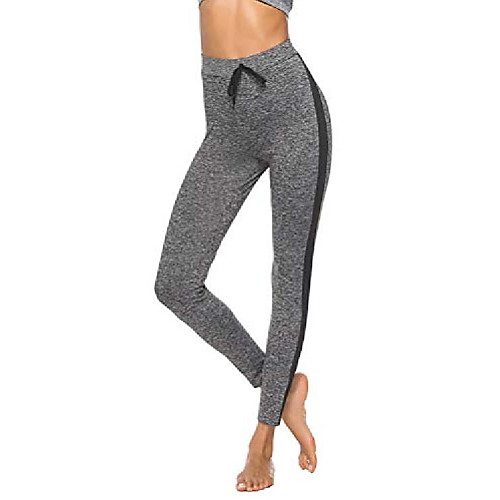 

minibee women's high waist workout gym full-length leggings soft tummy control yoga running pants
