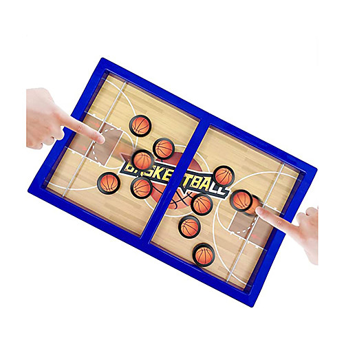 

Fast Sling Basketball Puck Game Paced Table Desktop Battle Ice Hockey Game for Adults and Kids Parent-Child Winner Board Games Interactive Toy