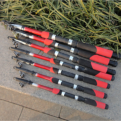 

Fishing Rod Telescopic Rod 100/120/150/170/190/210/230 cm Portable Lightweight Sea Fishing