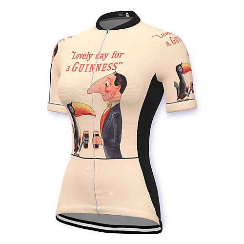 

21Grams Women's Short Sleeve Cycling Jersey Spandex Pink Bike Top Mountain Bike MTB Road Bike Cycling Breathable Sports Clothing Apparel / Stretchy / Athleisure