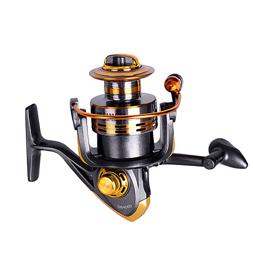 

Fishing Reel Spinning Reel 5.2:1 Gear Ratio 10 Ball Bearings Easy Install for Sea Fishing / Fly Fishing / Freshwater Fishing