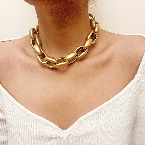 

Women's Chain Necklace Chains Fashion Alloy Gold 30-45 cm Necklace Jewelry 1pc For