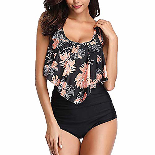 

Women's Bikini Tankini with Shorts / Top Swimsuit Quick Dry Water Sports Ruffle Floral / Botanical Flower / Floral figure 1 figure 2 Picture 10 image 3 Figure 4 Swimwear Bathing Suits New Fashion Sexy