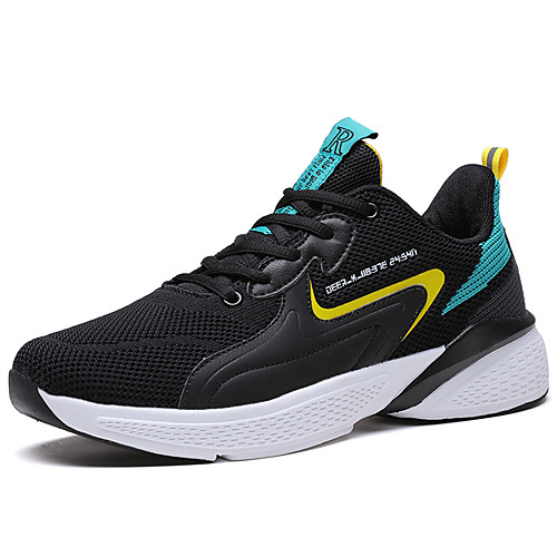 

Men's Trainers Athletic Shoes Sporty Casual Daily Outdoor Mesh Breathable Non-slipping Wear Proof Orange / Black Black / Green Spring Summer