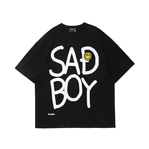 

Men's Unisex T shirt Hot Stamping Graphic Prints Letter Plus Size Print Short Sleeve Casual Tops 100% Cotton Basic Casual Fashion White Black