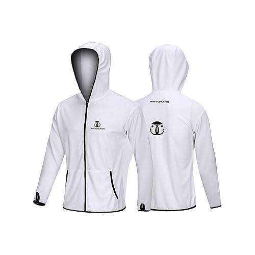 

Women's Men's Hoodie Jacket Skin Coat Lightweight UV Sun Protection Breathable Jacket Athleisure Outdoor Fishing / Long Sleeve / Stretchy / Quick Dry