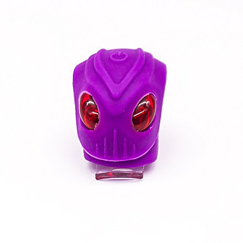 

jler micro bicycle light frog rear light riding warning lamp water resistant headlight (purple)