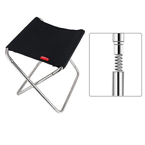 

Camping Stool Multifunctional Portable Breathable Ultra Light (UL) Stainless Steel / Iron for 1 person Fishing Beach Camping Traveling Autumn / Fall Winter Black Grey Orange Green