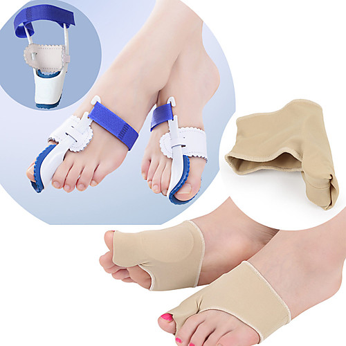 

Hallux Valgus Corrector Thumb Valgus Orthopedic Socks Big Toe Foot Bone Day And Night Toe Separator Silicone Separator