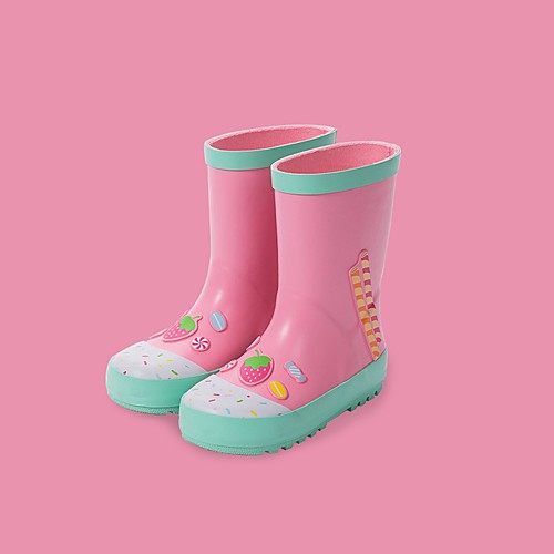 

1 Pair Boys' / Girls' Shoe Cover Cartoon Warm Simple Style Rubber EU36-EU42