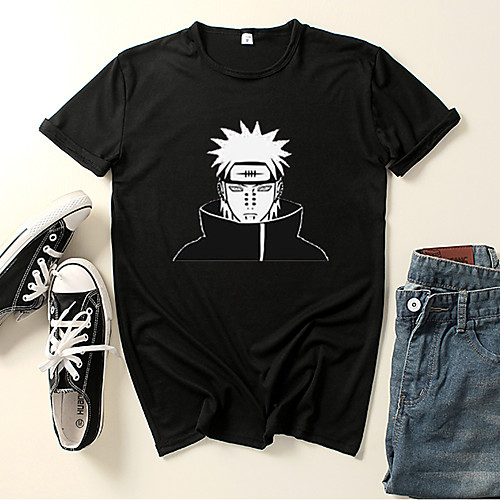 

Inspired by Naruto Akatsuki Pain Cosplay Costume T-shirt Microfiber Graphic Prints Printing T-shirt For Men's / Women's