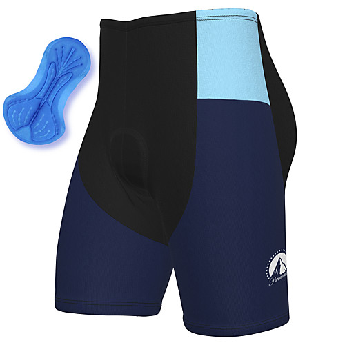 

21Grams Men's Cycling Shorts Spandex Bike Padded Shorts / Chamois Breathable Quick Dry Sports Blue Mountain Bike MTB Road Bike Cycling Clothing Apparel Bike Wear / Athleisure
