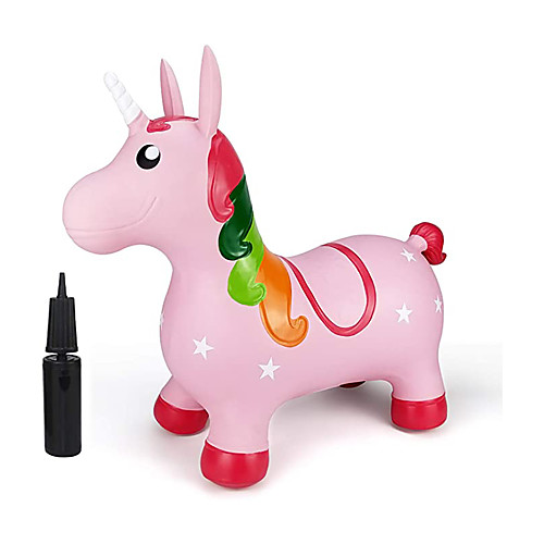 

Activity Toy Ride on Bouncy Animal Bouncy Horse Inflatable Jumping Hopper With Pump Boys and Girls Kid's Adults Gift Indoor Outdoor Summer Outdoor Toys