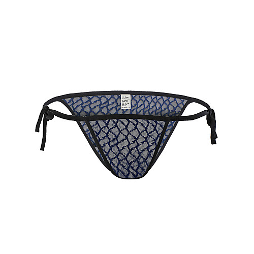 

Men's 1 Piece Basic Briefs Underwear Low Waist White Black Wine One-Size