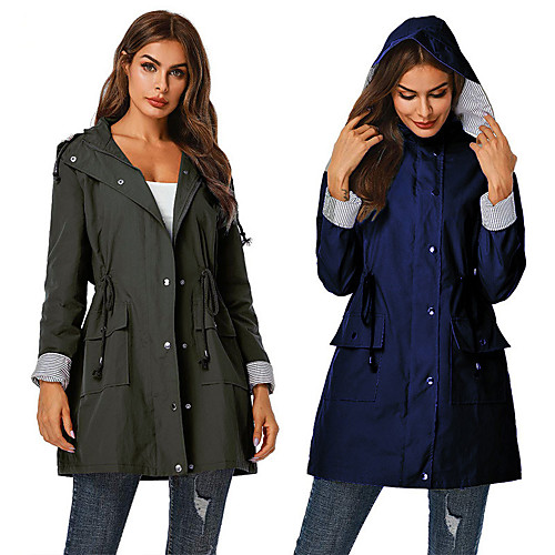 

Women's Hiking Vest / Gilet Fishing Vest Winter Outdoor Solid Color Waterproof Lightweight Breathable Quick Dry Top Hunting Fishing Climbing Navy Black Green