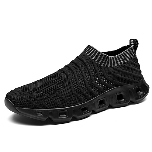 

Men's Loafers & Slip-Ons Daily Outdoor Walking Shoes Mesh Breathable White Black Beige Spring Summer
