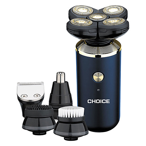 

5-in-1 Men's Electric Shaver Set USB Rechargeable Household Electric Shaver Set